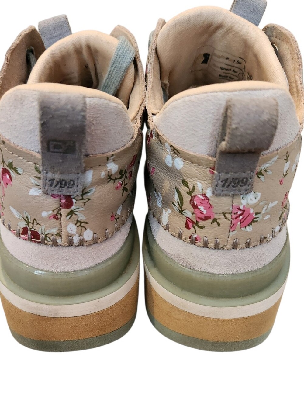 Deckers X Lab Ko-Z Chukka Boot/Sneaker Style Size 7 Patchwork Suede Weatherproof - Picture 7 of 12